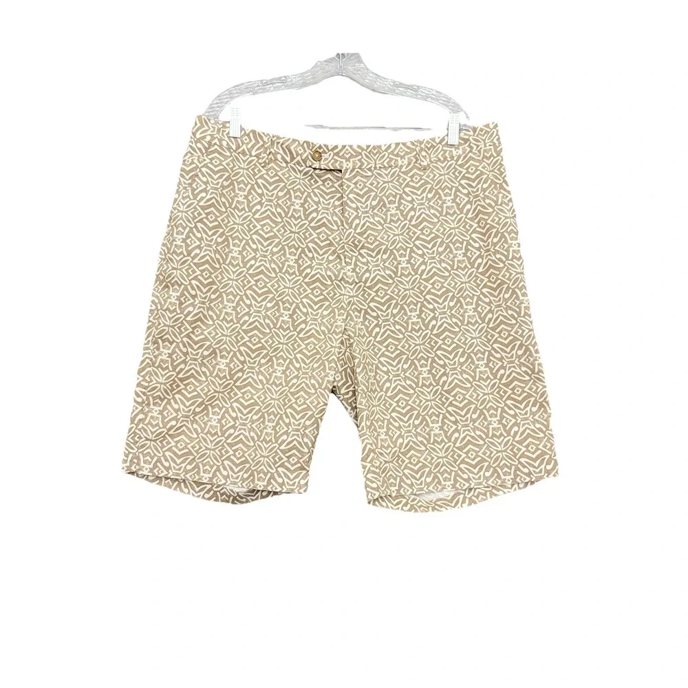 J. McLaughlin Shorts Mens 38 Oliver Chino Stretch Golf‎ Ikat Beach 10